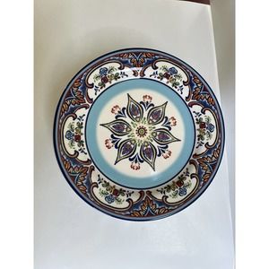Euro Ceramica Dinner Plates 8 inch Set of 8